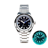 Proxima PX1721 Men's Automatic Mechanical Watches Aventurine Dial 39mm Sapphire Stainless Steel Waterproof Watch Reloj Hombre