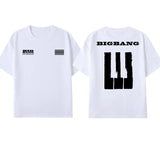 Bigbang 20th Anniversary Concert T-Shirt G-Dragon fans Short Sleeve Unisex women Breathable Sweat Absorbent  t-shirt men hoodies