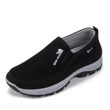 LEDP Men's Canvas Slip-On Loafers — Breathable, Non-Slip, Lightweight