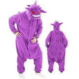 Pokemon Cosplay Costume Men Women Kigurumis Anime Onesie Hallween Carnival Party Outfit Gengar Pikachu Funny Jumpsuit
