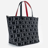 CH Ladies Brand Fashion Alphabet Print Large Capacity Handbag 2026 New Style Elegant Casual Travel High Quality Hand