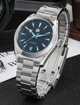 San Martin SN0113W  Men Watch PT5000 Movement Sapphire BGW9 Luminous Waterproof Fashion Luxury 38mm Automatic Mechanical Watches
