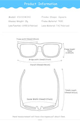 KDEAM For Young Age Small Size Polarized Sunglasses Reduce Glare and Enhance Clarity for Outdoor Sport Youthful Sun Glasses TR90