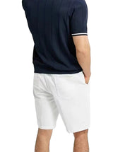 Men's Knit Polo Half-Zip | Embroidered Collar Tee