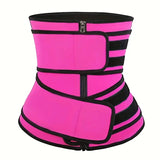 Premium Neoprene Waist Trainer – USA-Made Sweat Trimmer & Workout Sauna Belt