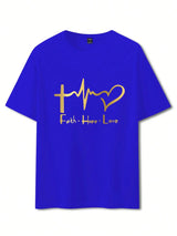 Faith Hope Love Men’s Cotton Tee