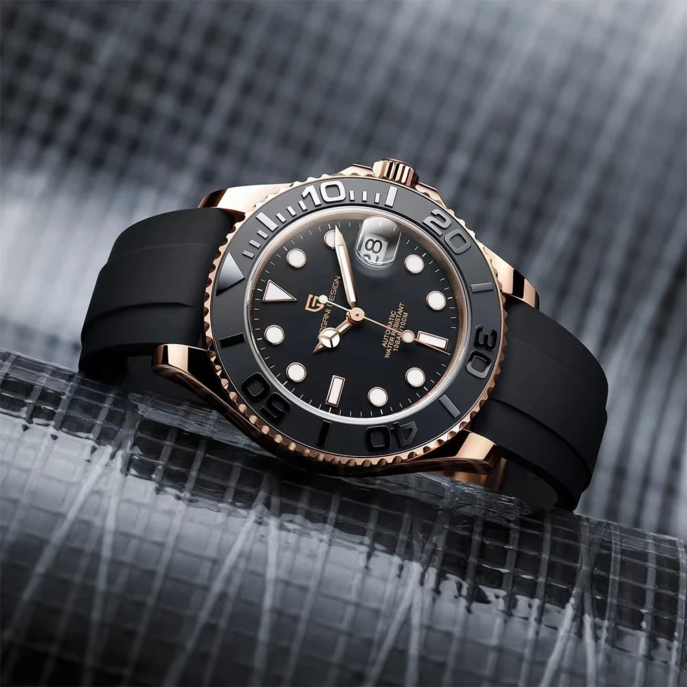 PAGANI DESIGN V3 40MM Men Mechanical Wristwatch Sapphire Luxury Automatic Watch Men's Stainless Steel Waterproof watches