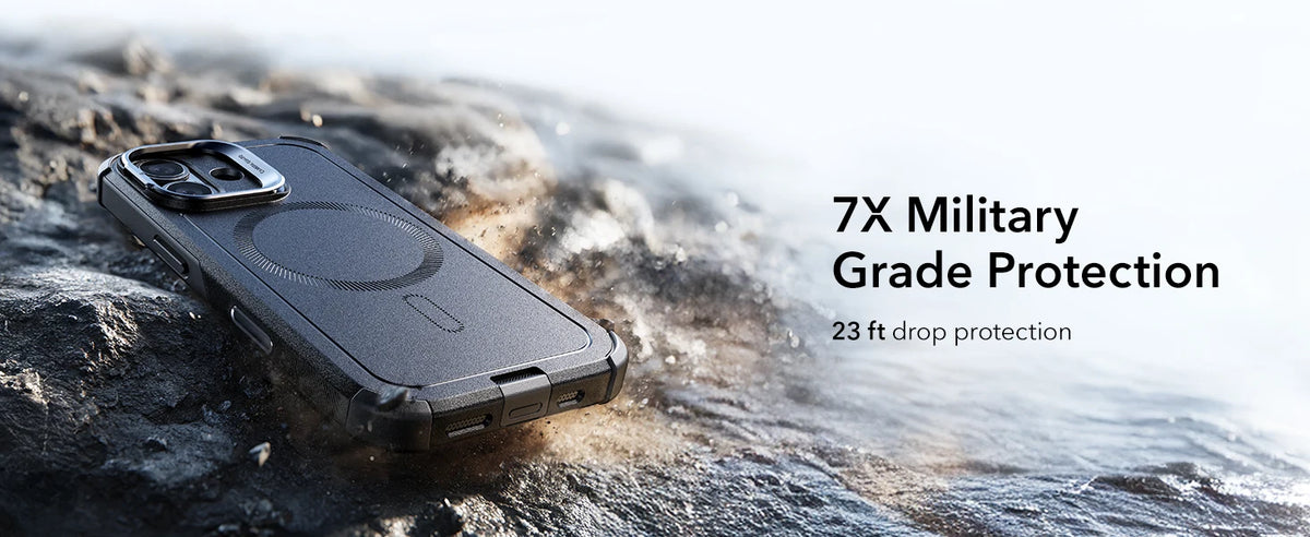 ESR Magnetic iPhone Case with Camera Stand