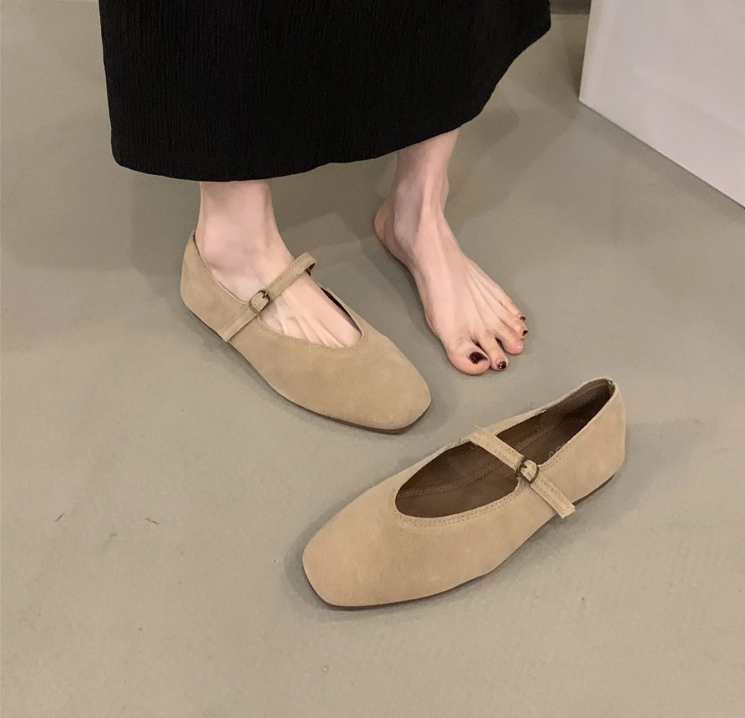 Bailamos Women's Elegant Ballet Flats | Soft Leather