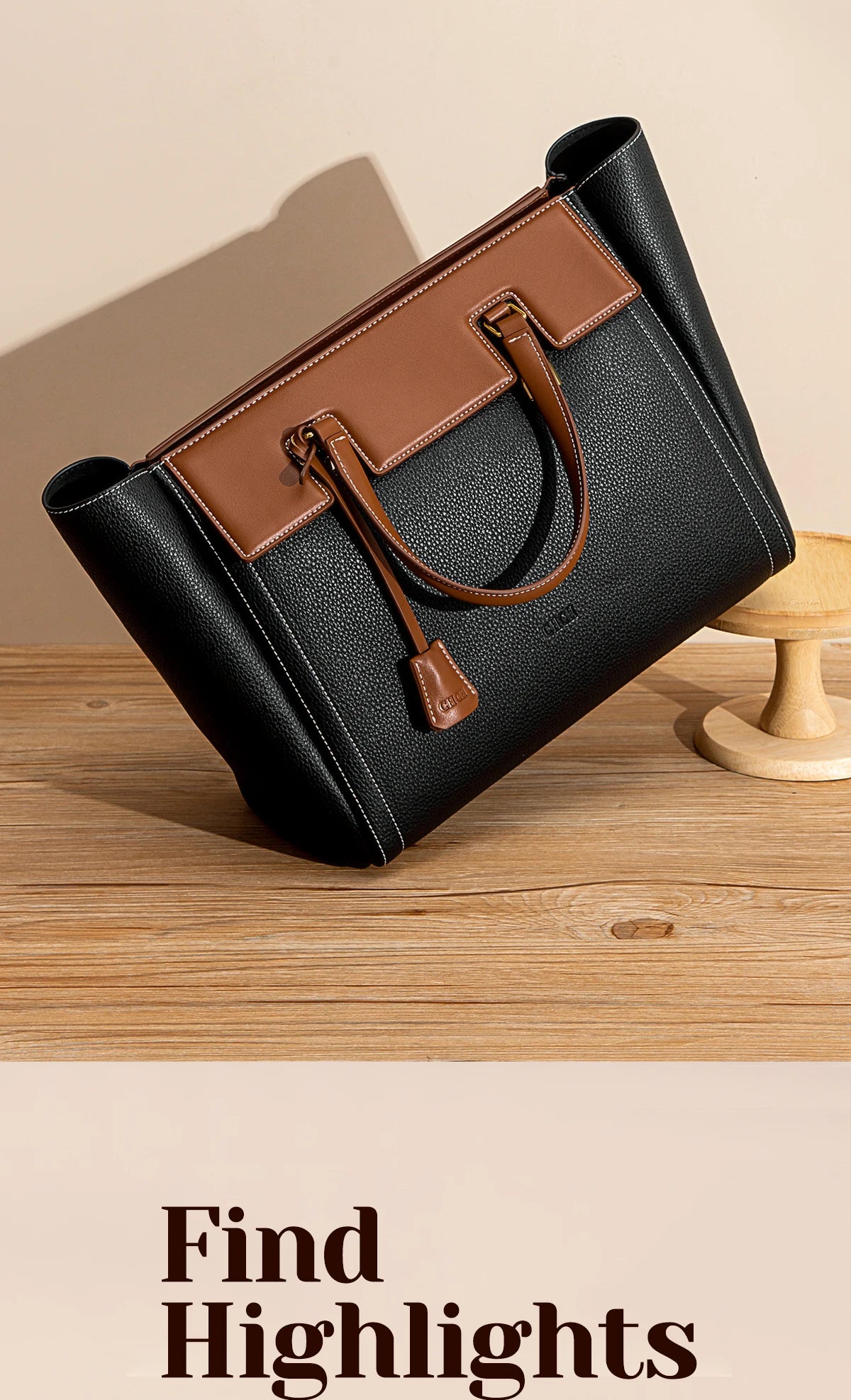C-H Tote Bag Green New High Quality Handbag Soft Leather Woman Bags Girls Street