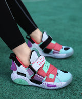 Kids' Pro-Grip Athletic Basketball Shoes