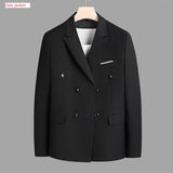 Men’s Double-Breasted Suit for Weddings & Business