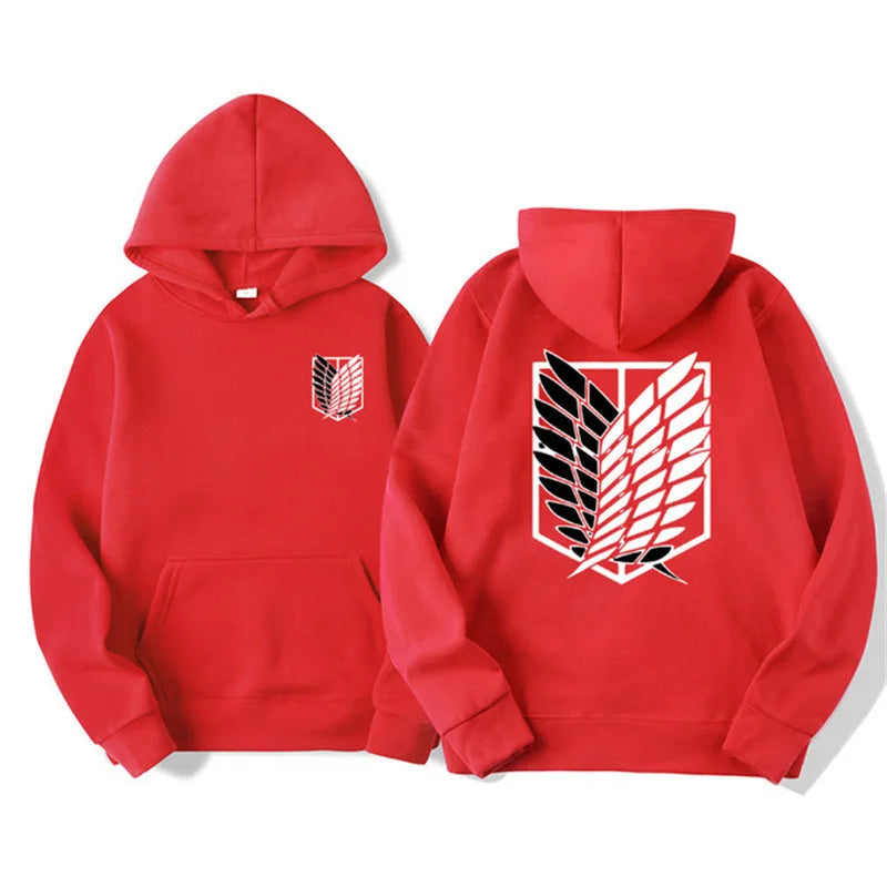 Titan Anime Streetwear Hoodie