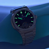 PAGANI DESIGN New Mechanical Hollow-Out Tourbillon Men Watch Sport Elegant Sapphire Waterproof Watch Japan Movt 316L Steel Clock