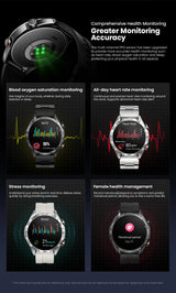 HAYLOU Solar 5 Smartwatch – AMOLED, Bluetooth Calling