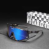 KDEAM High-End Sports Sunglasses Polarized Men's Cycling Glasses Dismountable TR90 Frame And Nose Pads Easy To Exchange