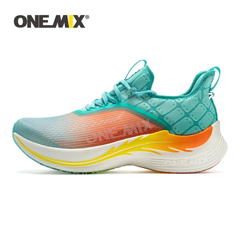 ONEMIX Carbon Plate Marathon Running Racing Shoes Professional Stable Support Shock-relief Ultra-light Rebound Sneakers