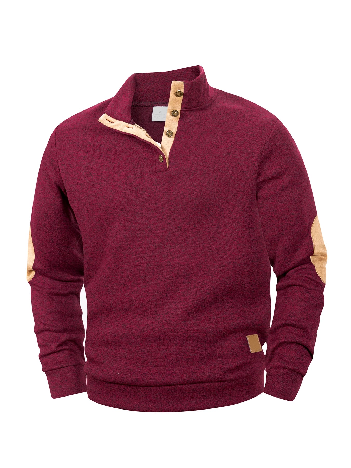 Men’s Casual Henley Pullover