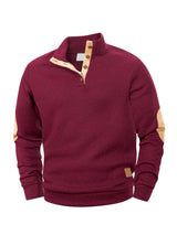 Men’s Casual Henley Pullover