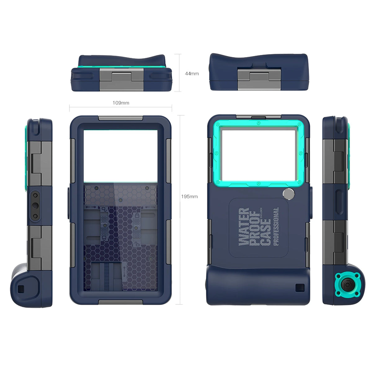 Shellbox IP68 Waterproof Phone Case for Diving