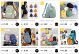 Mini Canvas Backpack – Vintage Unisex Rucksack