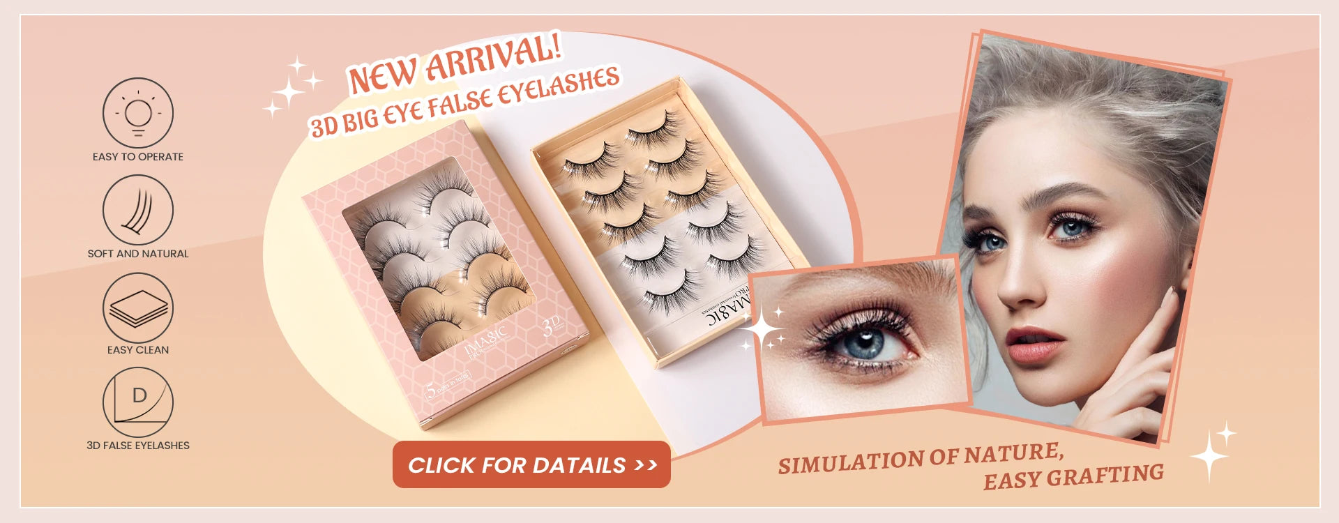 5ml Professional Eyelash Extension Glue – Fast Dry, Waterproof & Clear