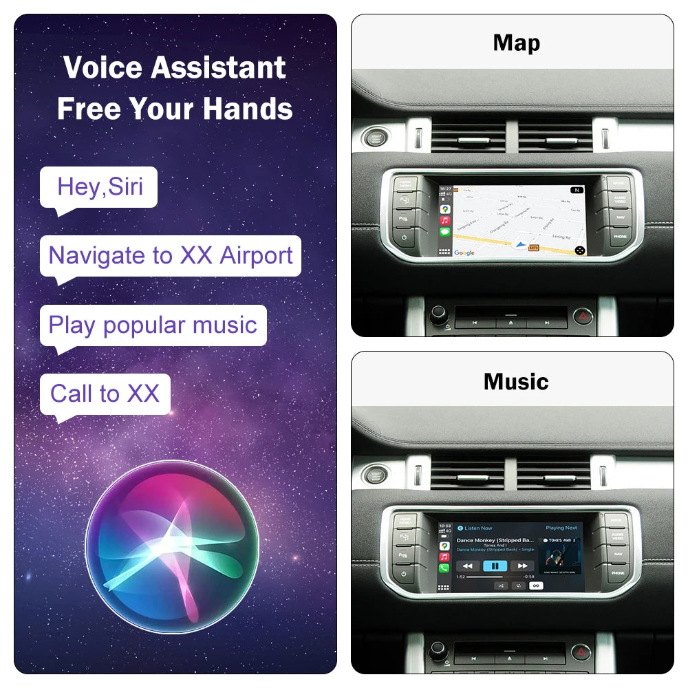 Wireless CarPlay & Android Auto for Land Rover & Jaguar