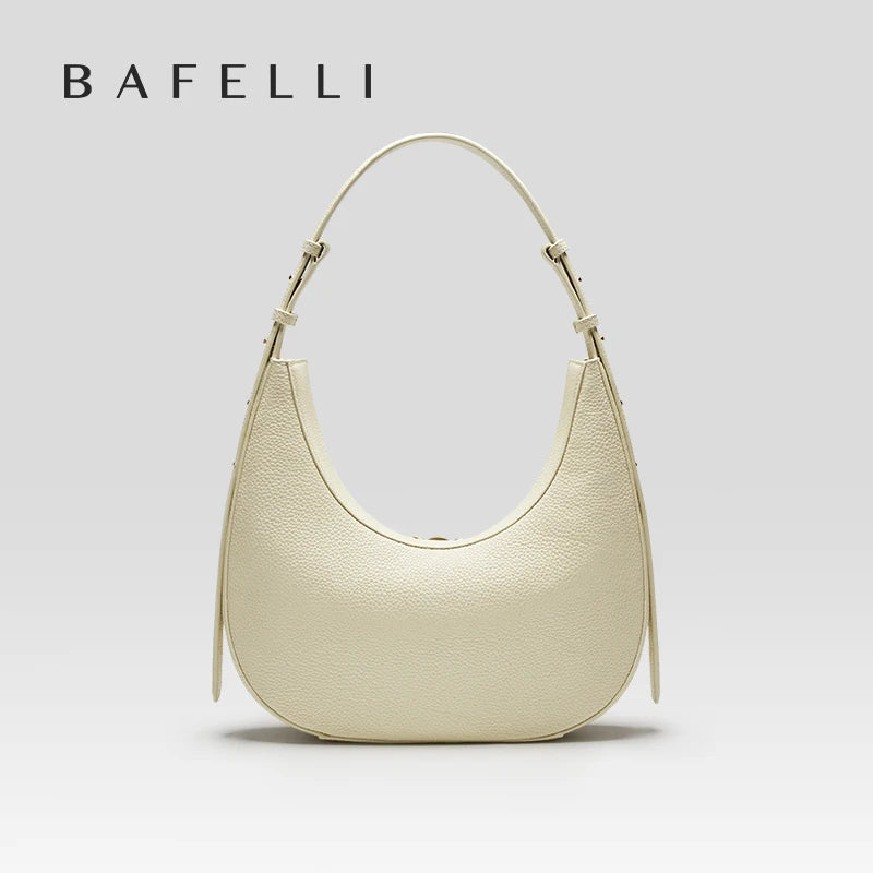 BAFELLI 2026 NEW WOMEN'S HANDBAG CAT SERIES GENUINE LEATHER LUXURY BRAND FASHION STYLE SHOULDER HOBOS LARGE SIZE BAGS FEMALE
