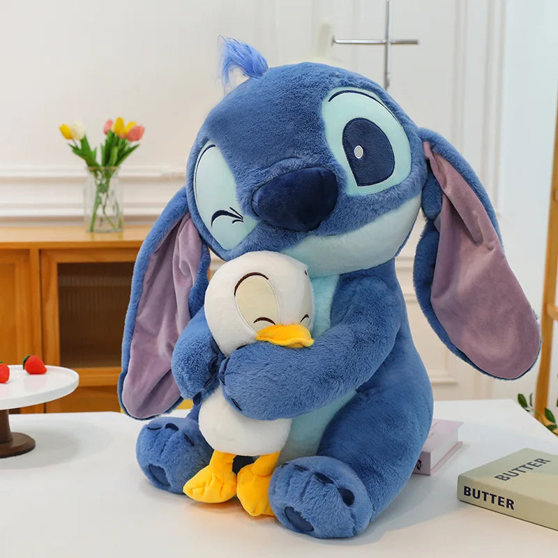 Stitch & Duckling Plush Stuffed Toy