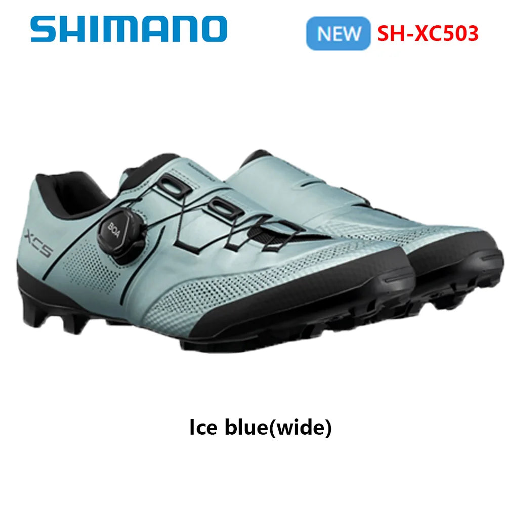 Shimano XC502 XC503 Mountain Bike Self-locking Shoes XC5 SH-XC502 Racing OFF ROAD/Cross Country Mountain Bike Lock Shoes