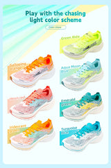ONEMIX Marathon Carbon Plate Running Shoes Shock Absorption Ultra-light Sports Shoes Rebound Technology Outdoor Men Sneakers