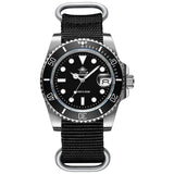 ADDIESDIVE NEW Luxury Men’s Quartz Watch 200M Diver Watch BGW9 Super Luminous Ceramic Bezel Stainless Steel Business Wristwatch
