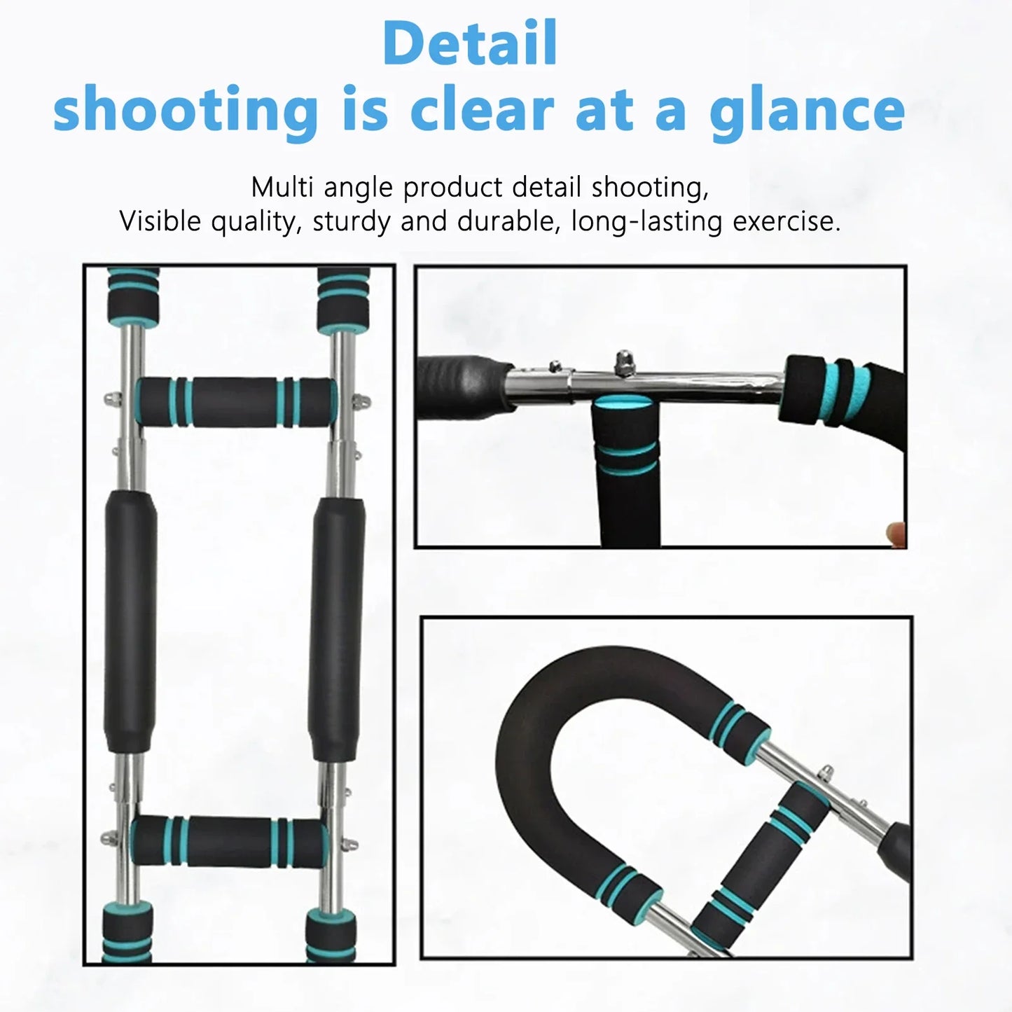 40KG u shape Hand Gripper Strengths Twister Arm Trainer Power Twister Bar Fitness Equipment for Men and Women Home Workout