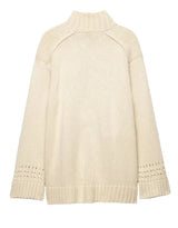 Chic V-neck Knitted Lace-up Women Cardigan Elegant Solid Full Sleeve Loose Cropped Sweater 2026 Lady Commute Office Cardigans