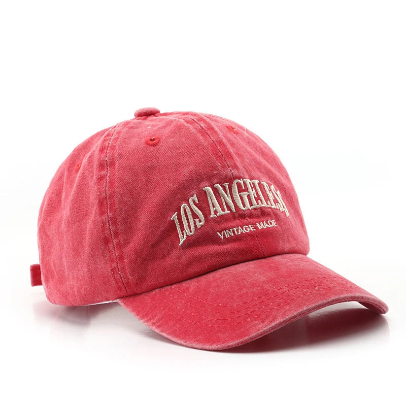 Unisex Washed Embroidered Baseball Cap