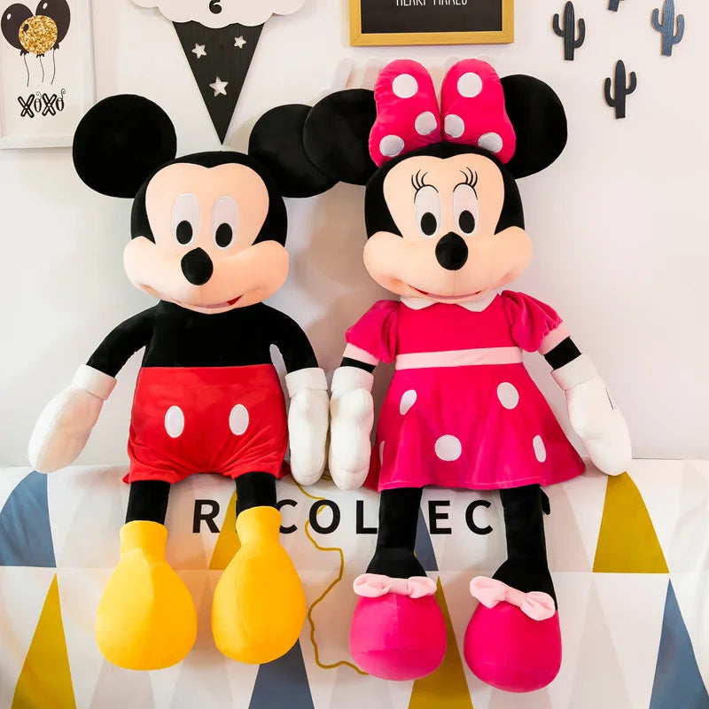 Mickey & Minnie 35cm Plush Dolls