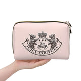 J-Juicy-C-Couture Makeup Bag Zipper Pouch Travel Cosmetic Bags Large Leather Portable Cosmetic Bag for Women