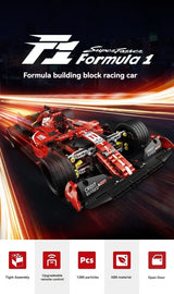 Creative DIY Racing Car Model Building Bricks Kit Advanced MOC Construction Toys for Adults Boys Girls Holiday Gift Idea