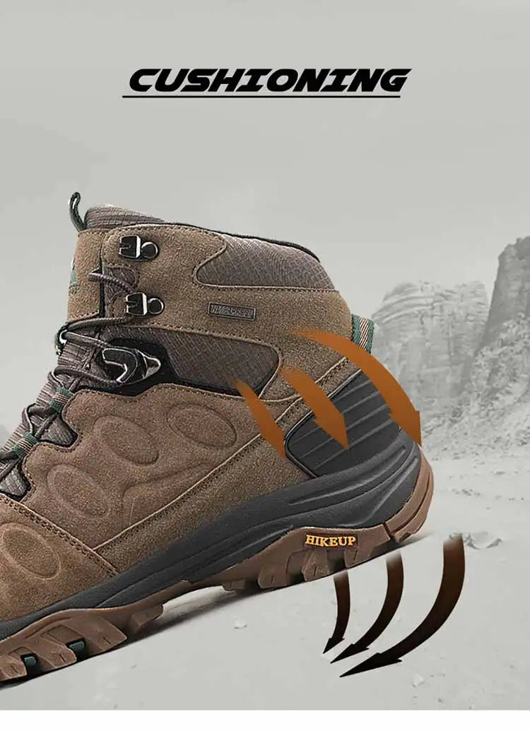 Men’s Suede High-Top Hiking Boots