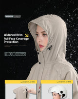 All-Weather Full-Body Poncho for Cycling & Hiking