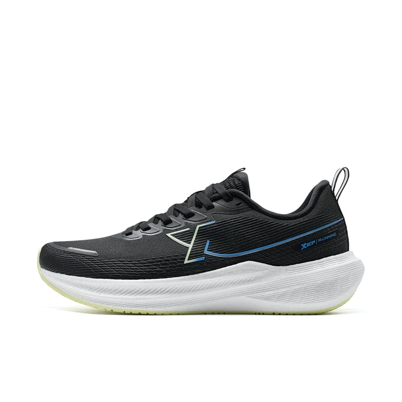 Xtep Kunpeng Running Shoes for Men 2025 Summer Shock-absorbing Rebound Lightweight Breathable Mesh Sport Shoes 875219110025