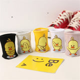 Dancing Duck Cartoon Art Socks