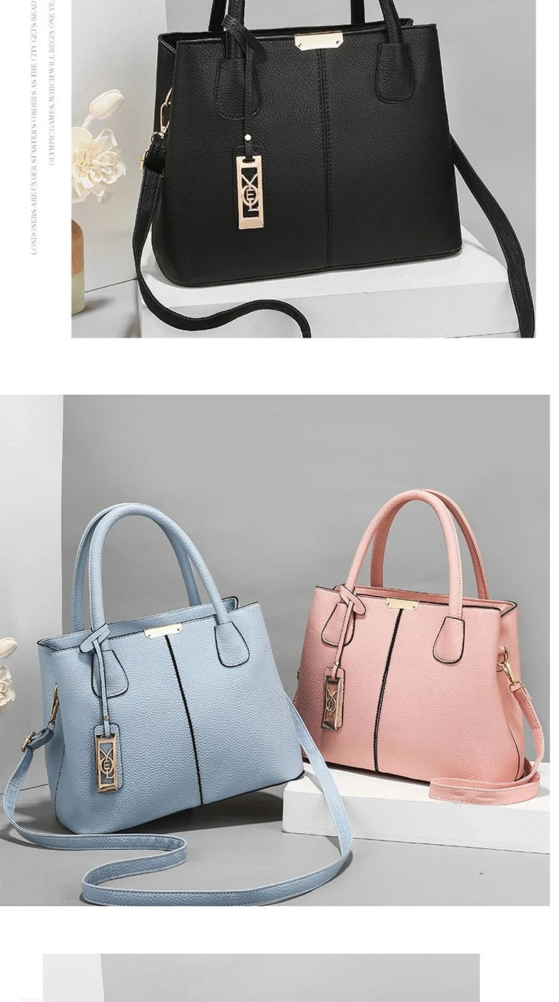 Luxury Designer Leather Tote