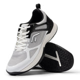 FitVille Men's Wide Pickleball Shoes Tennis Shoes Full Court Tennis Sneakers with Arch Support Lightweight Non-slip Sports Shoe