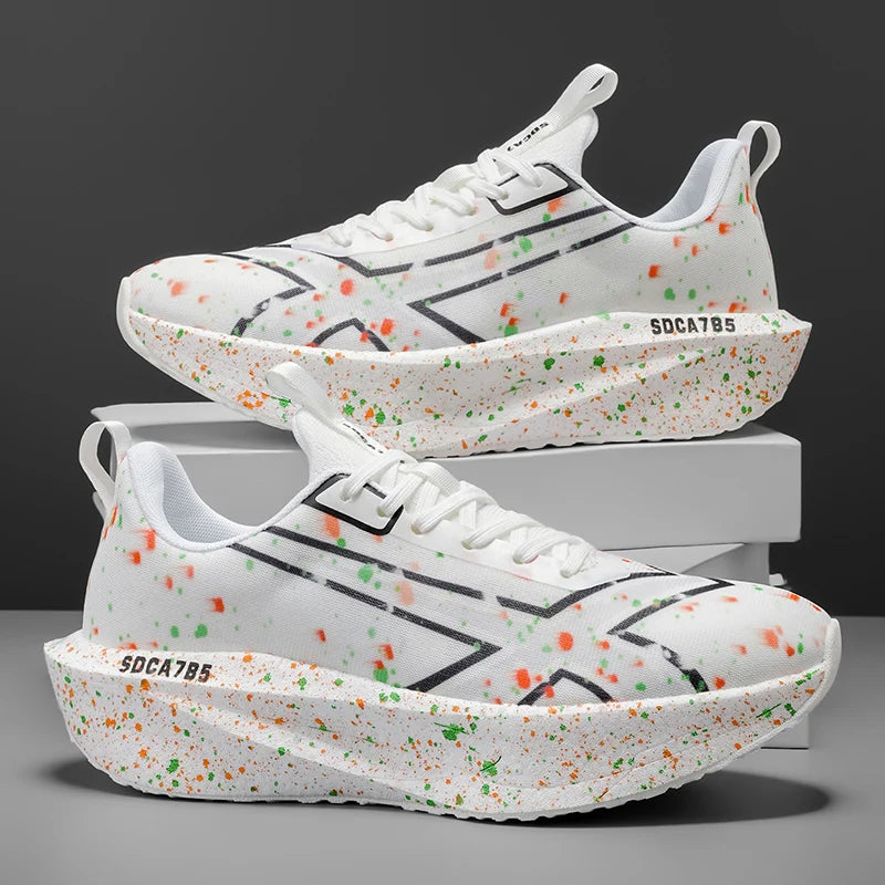 Men's Breathable Lightweight Running Shoes — EVA Cushion Sneakers