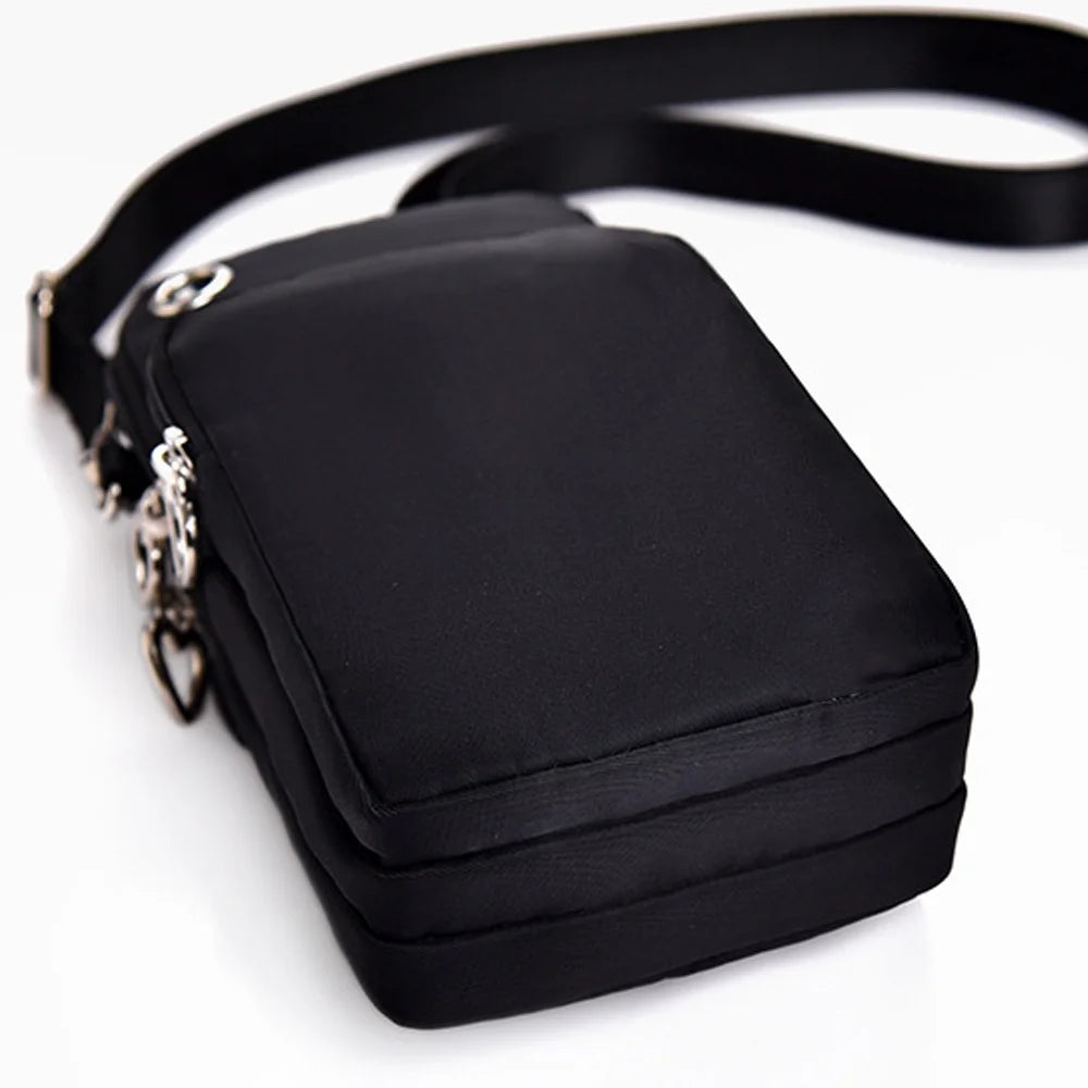 New Mobile Phone Bag Funny Anime Dog Print Shoulder Messenger Bag Women Men Coin Purse Handbag Animal Lover Small Crossbody Bag