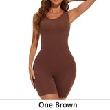 USA-Made Seamless Full Coverage Body Shaper – Firm Control Thigh Slimming Bodysuit