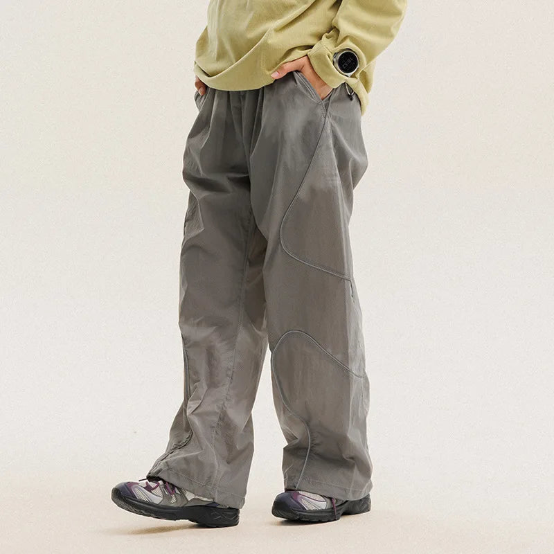Men's Loose Fit Elastic Waist Cargo Pants