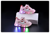 Kids’ LED Light-Up Cartoon Sneakers