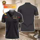 Men's 3D Barber Print Polo | Streetwear Y2K Style